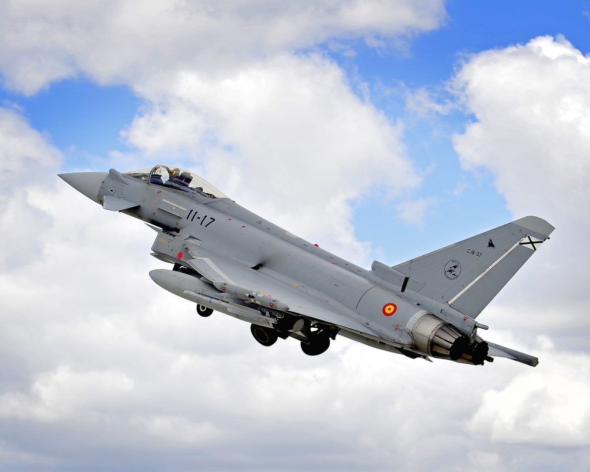 Conoce todo acerca el nuevo Caza Eurofighter Typhoon